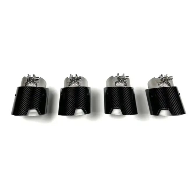 BMW G80 G81 G82 G83 M3 M4 Carbon-Auspuffblenden