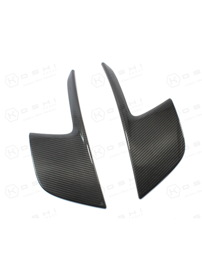 Porsche 911 992 carbon achterbumper diffusorafdekking