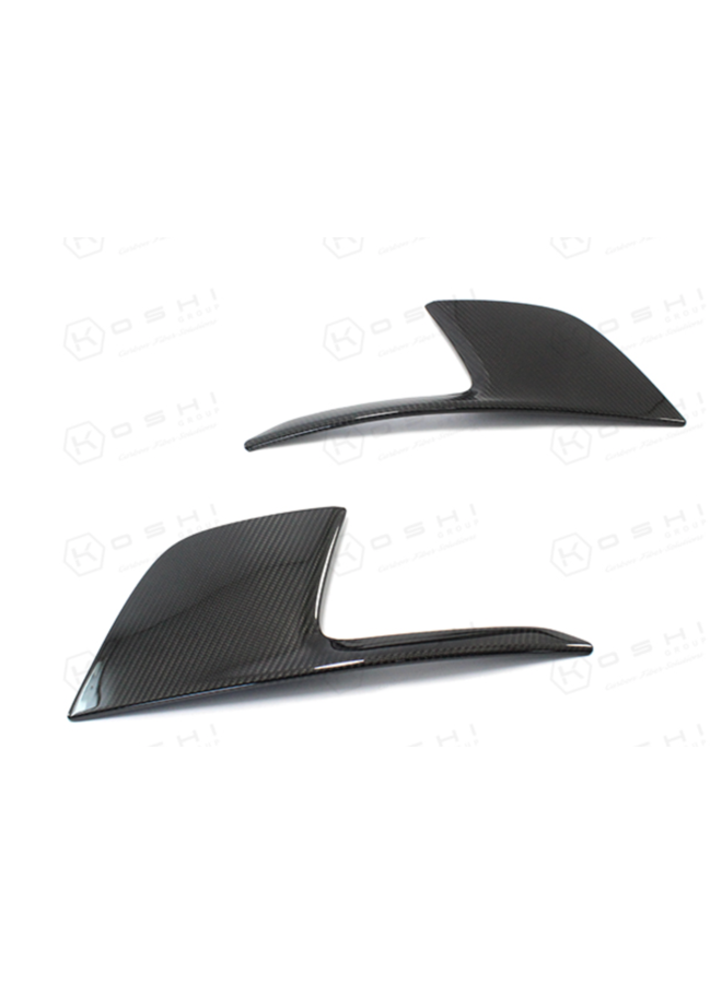 Porsche 911 992 carbon achterbumper diffusorafdekking