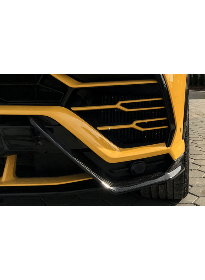 Lamborghini Urus carbon front bumper splitter