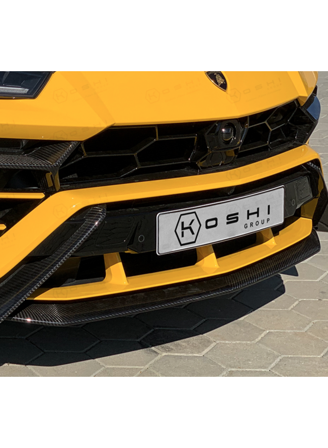 Divisor de labio delantero de carbono Lamborghini Urus