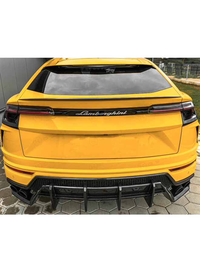 Insert de feu arrière en fibre de carbone Lamborghini Urus