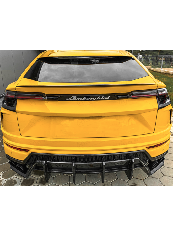 Lamborghini Urus Kohlefaser-Rücklichteinsatz