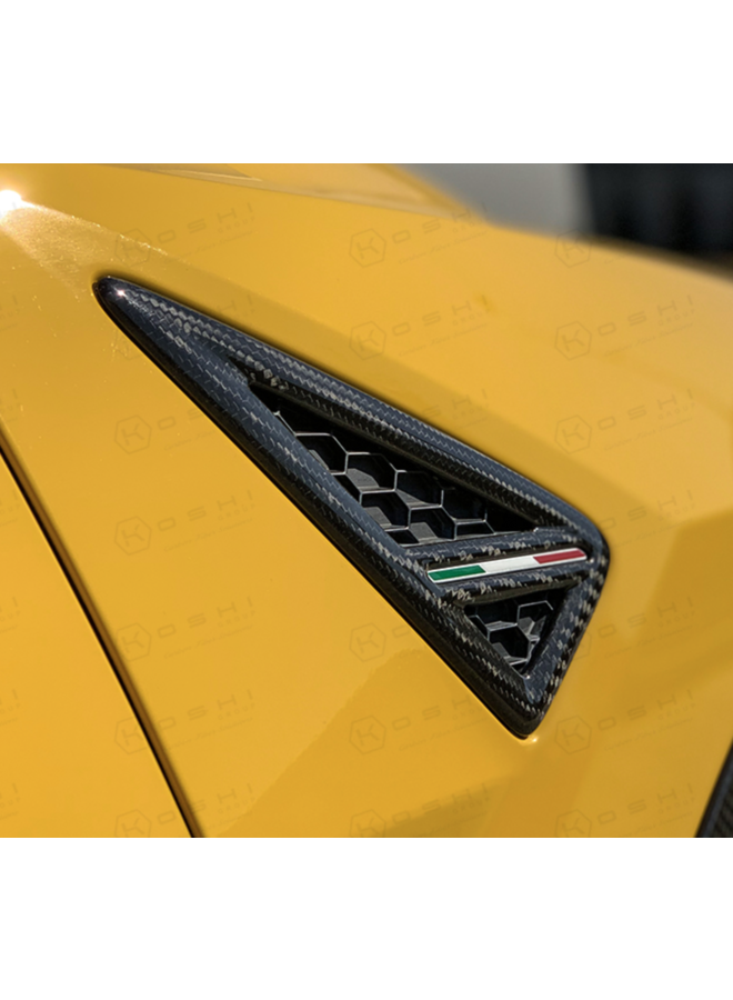 Calandre latérale en carbone Lamborghini Urus