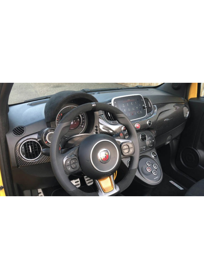 Cruscotto in carbonio Fiat 595 Abarth