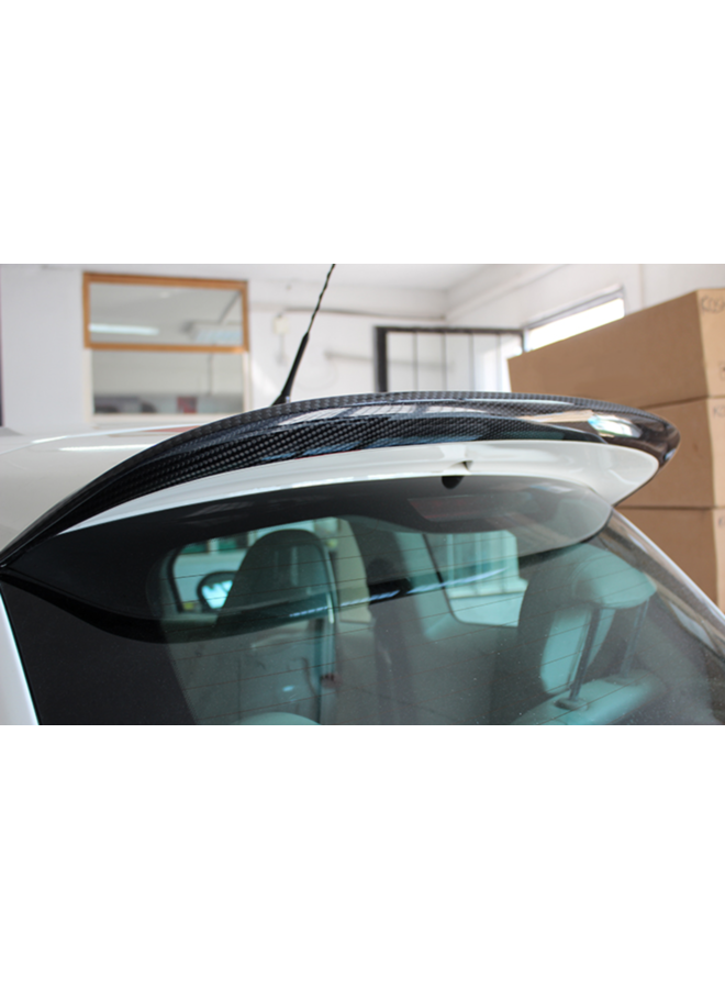 Fiat 500 595 Abarth spoiler traseiro em carbono