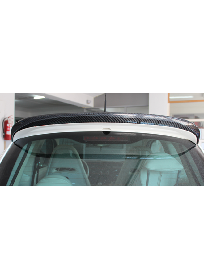 Fiat 500 595 Abarth spoiler traseiro em carbono