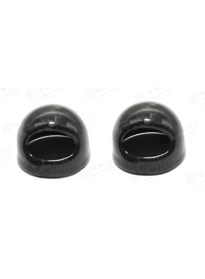 Porsche 911 997 Headlight Washer Cover Set Of 2 Black 99762898102