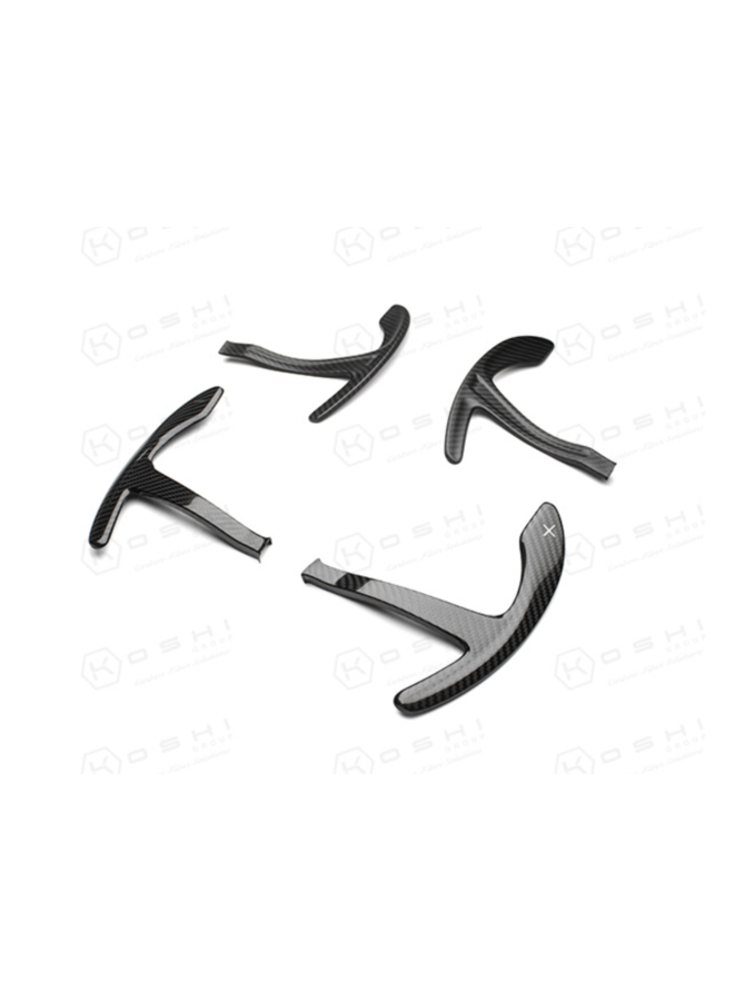 Carbon-Schaltwippen-Set Alfa Romeo Guilia Stelvio