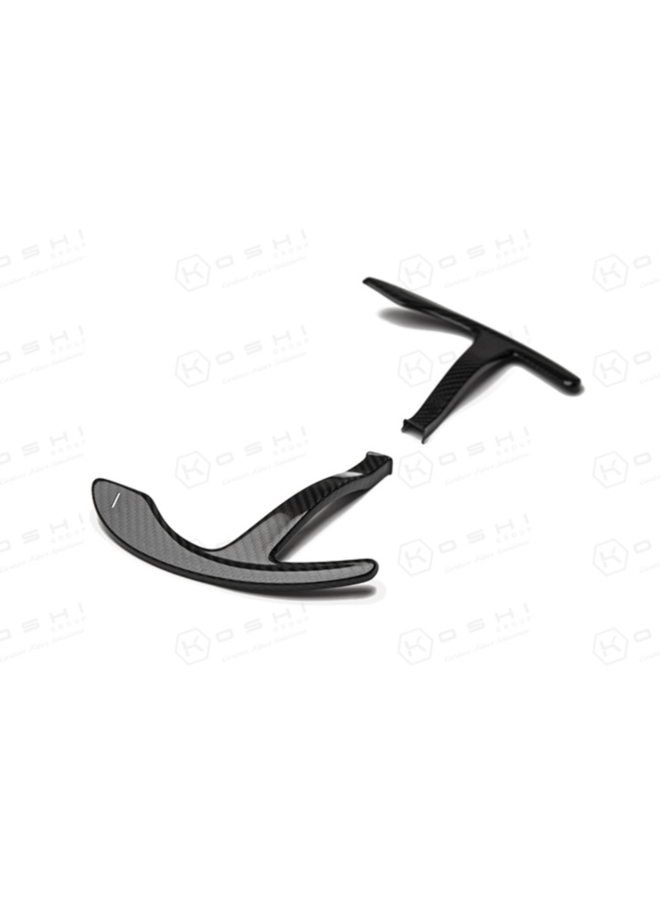 Carbon gear shift paddles set Alfa Romeo Guilia Stelvio