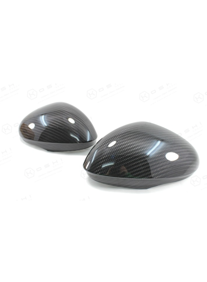 Cubiertas de espejos de carbono Alfa Romeo Giulia