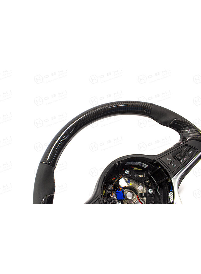 Alfa Romeo Giulia / Stelvio Carbon Fiber top steering wheel cover