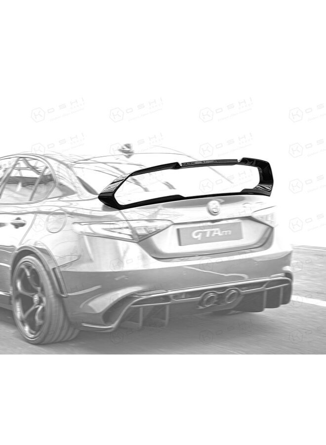 Alfa Romeo Giulia GTAm syle achter Spoiler