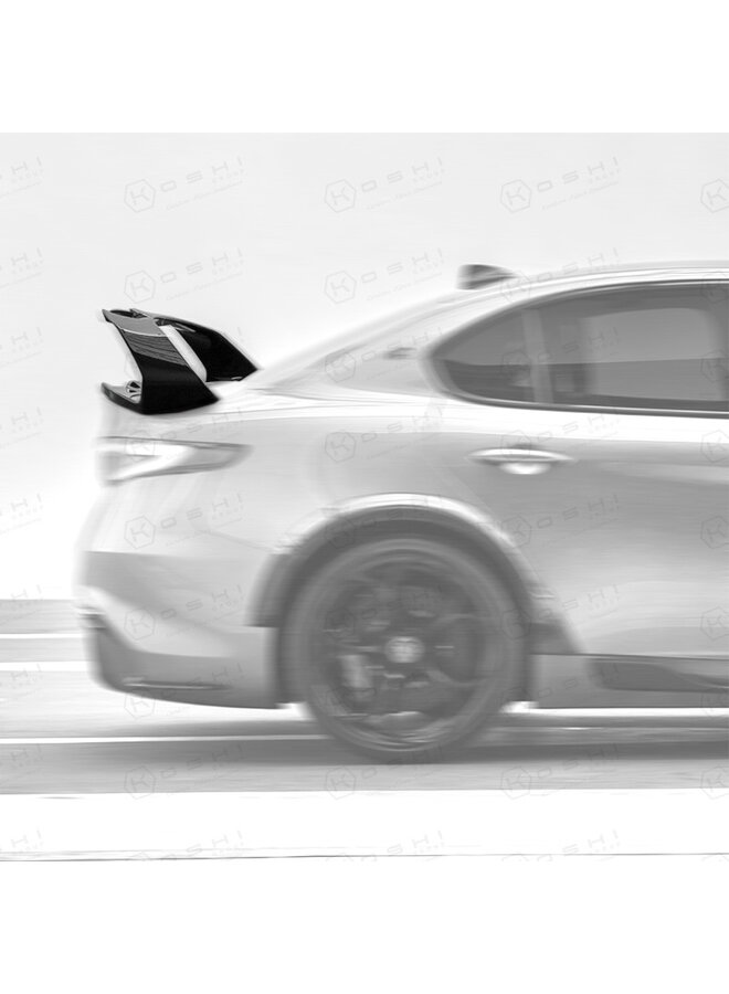 Alfa Romeo Giulia GTAm syle achter Spoiler