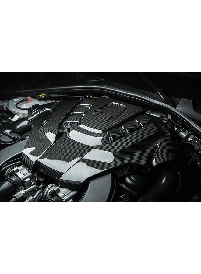 Alfa Romeo Giulia QV / Stelvio QV 2018-> Carbon fiber Motor Cover