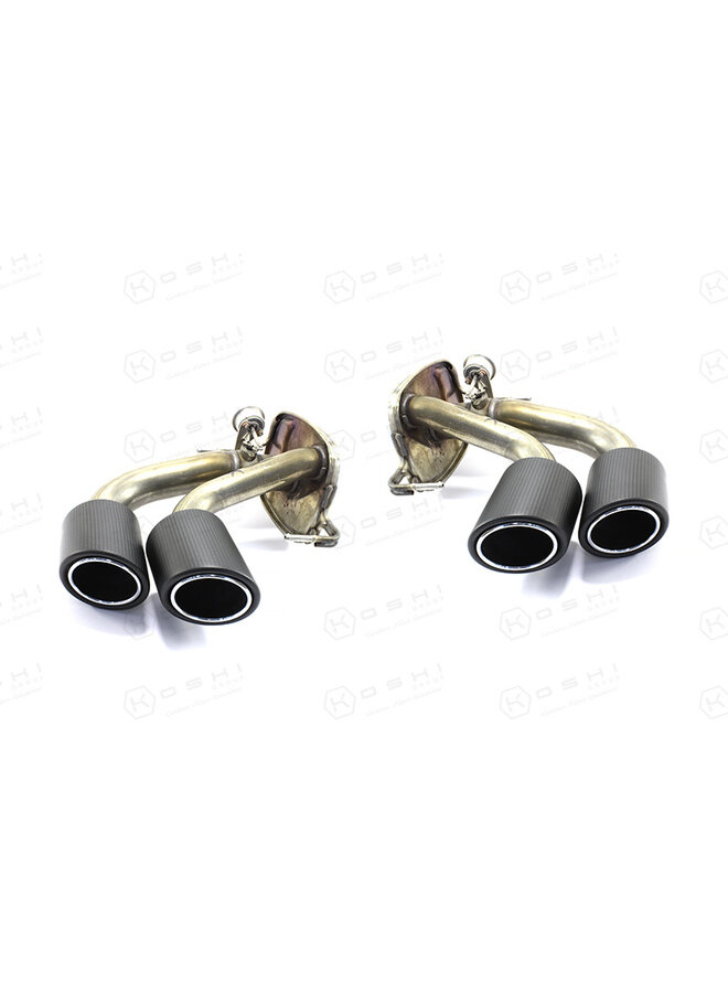 Alfa Romeo Giulia QV / Stelvio QV Carbon Fiber Exhaust Tips