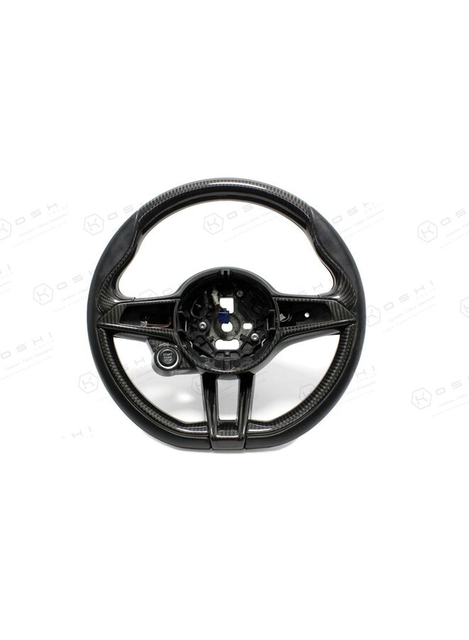 Alfa Romeo Giulia / Stelvio QV Carbon Fiber lower steering wheel cover