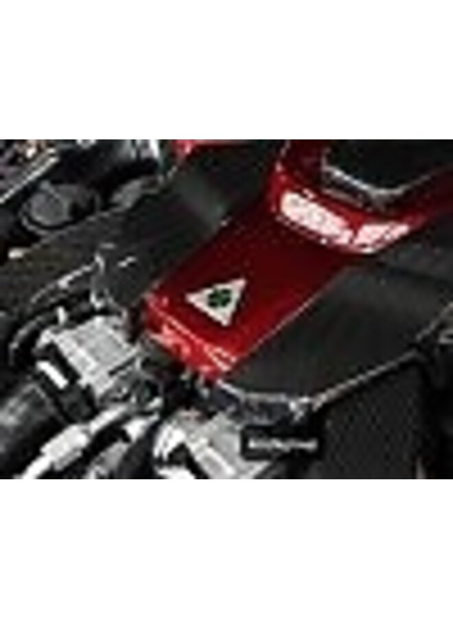 Cubierta de capó de fibra de carbono Alfa Romeo Giulia QV