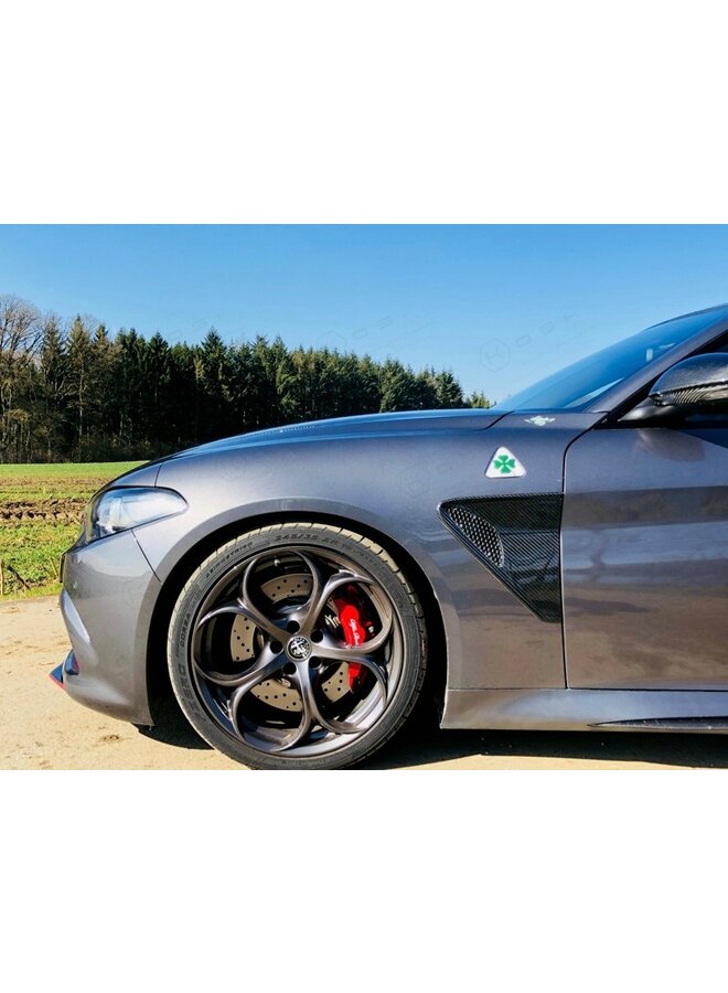 Alfa Romeo Giulia QV Carbon Fiber Fender grills