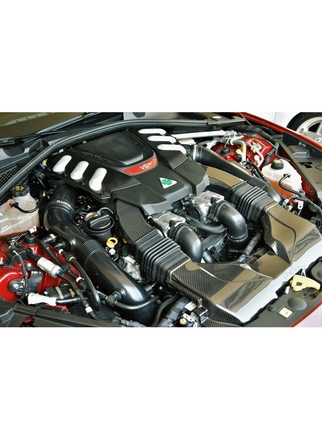 Alfa Romeo Giulia QV Carbon Fiber Air Intake system kit