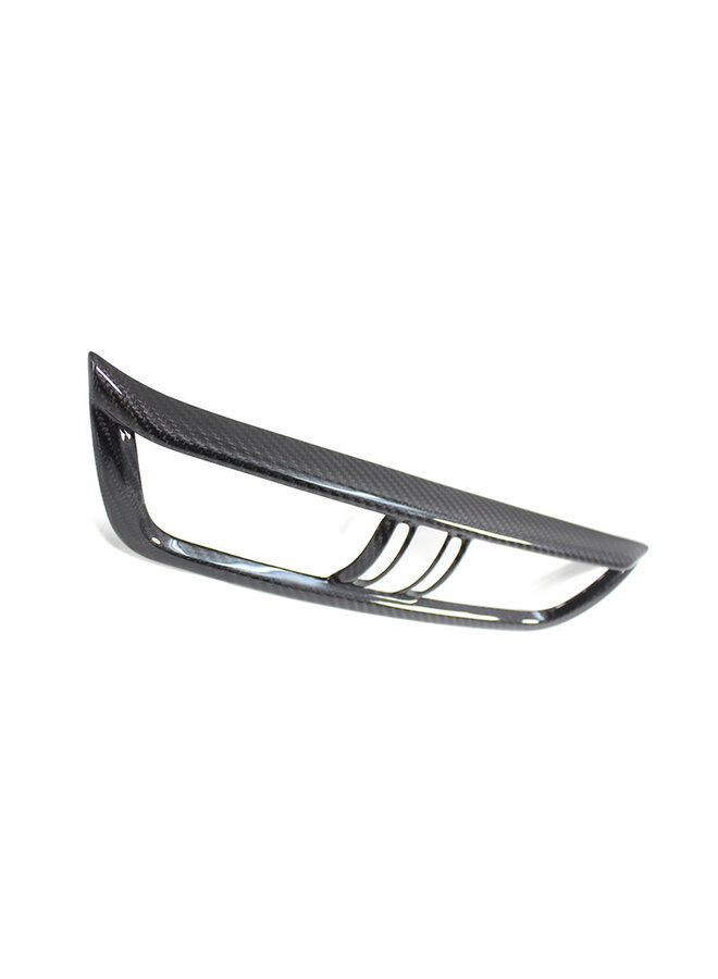 Cover console centrale Alfa Romeo Giulia in fibra di carbonio