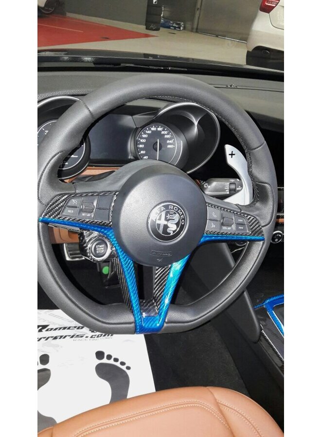 Alfa Romeo Giulia / Stelvio Carbon Fiber steering frame