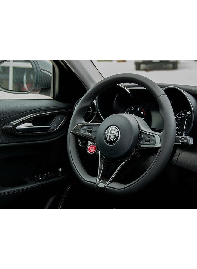 Quadro de direção em fibra de carbono Alfa Romeo Giulia / Stelvio