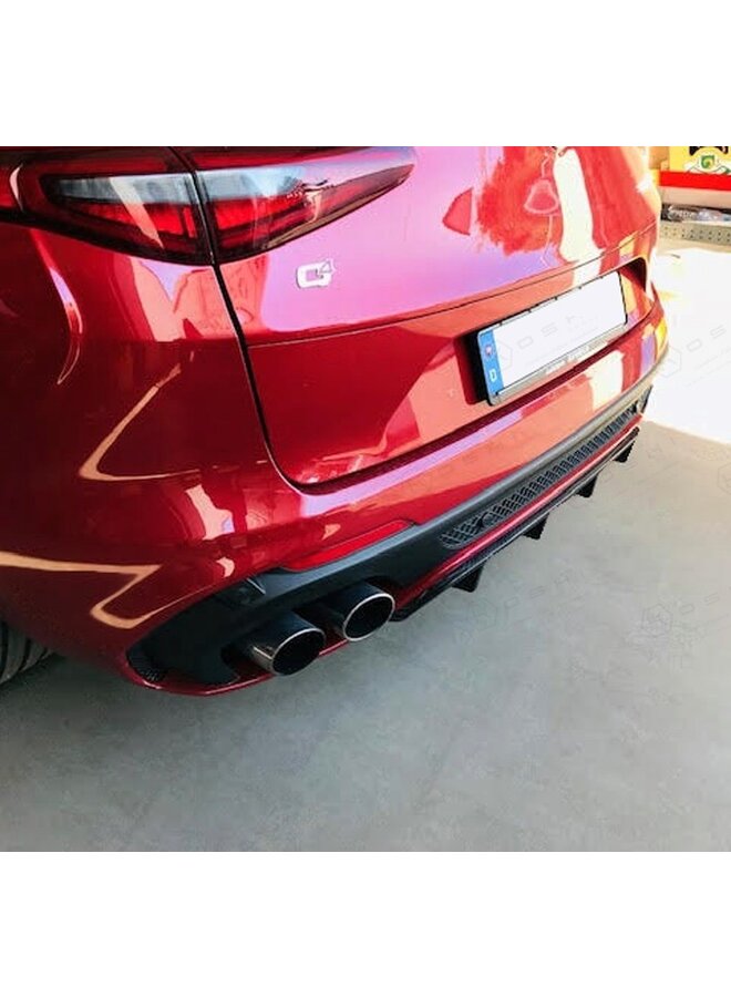 Diffuseur QV en fibre de carbone Alfa Romeo Stelvio QV