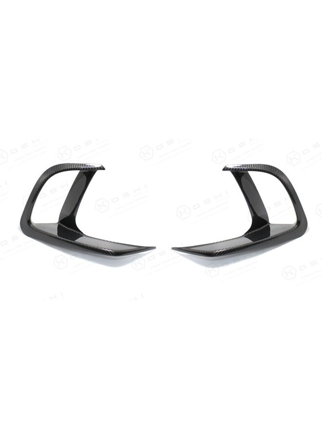 Alfa Romeo Stelvio QV Carbon Fiber Front Bumper Flaps