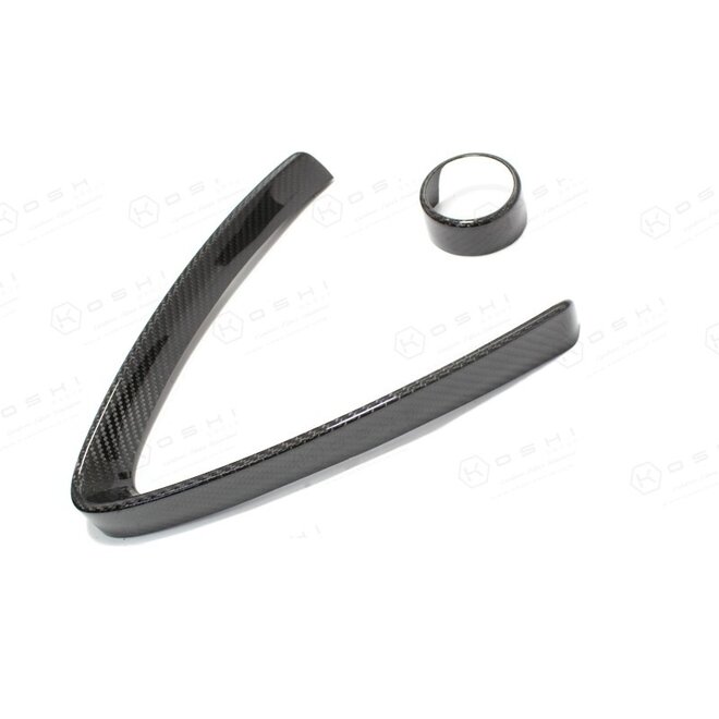 Cubierta de parrilla delantera de Fibra de Carbono Alfa Romeo Stelvio QV