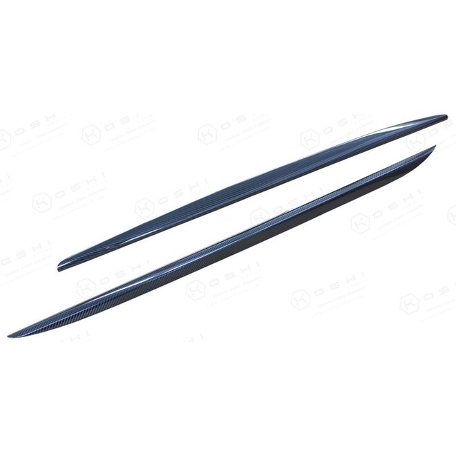 Minigonne laterali in fibra di carbonio Alfa Romeo Stelvio QV