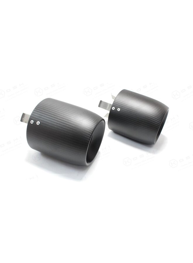 Terminali di scarico in fibra di carbonio Alfa Romeo 4C