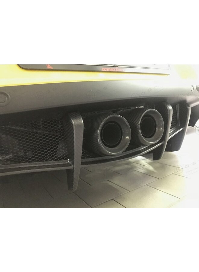 Alfa Romeo 4C Carbon Fiber Exhaust Tips