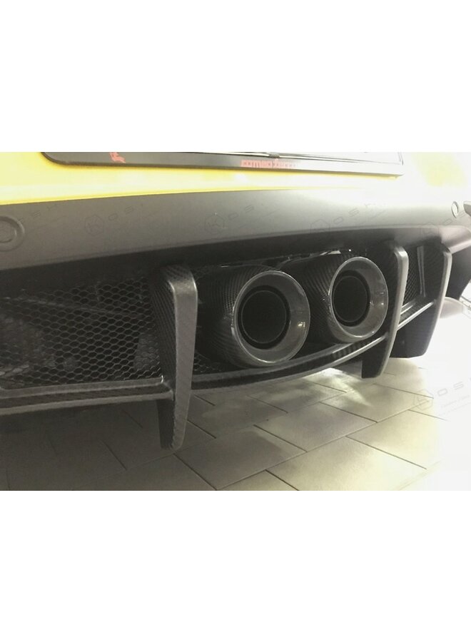 Alfa Romeo 4C Carbon Fiber Uitlaattips