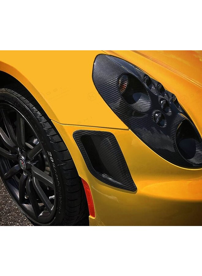 Alfa Romeo 4C Fibra de Carbono para Edição de Lançamento de Entrada de Ar