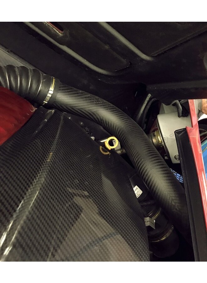 Alfa Romeo 4C Carbon Fiber Exhaust manyfold cooling