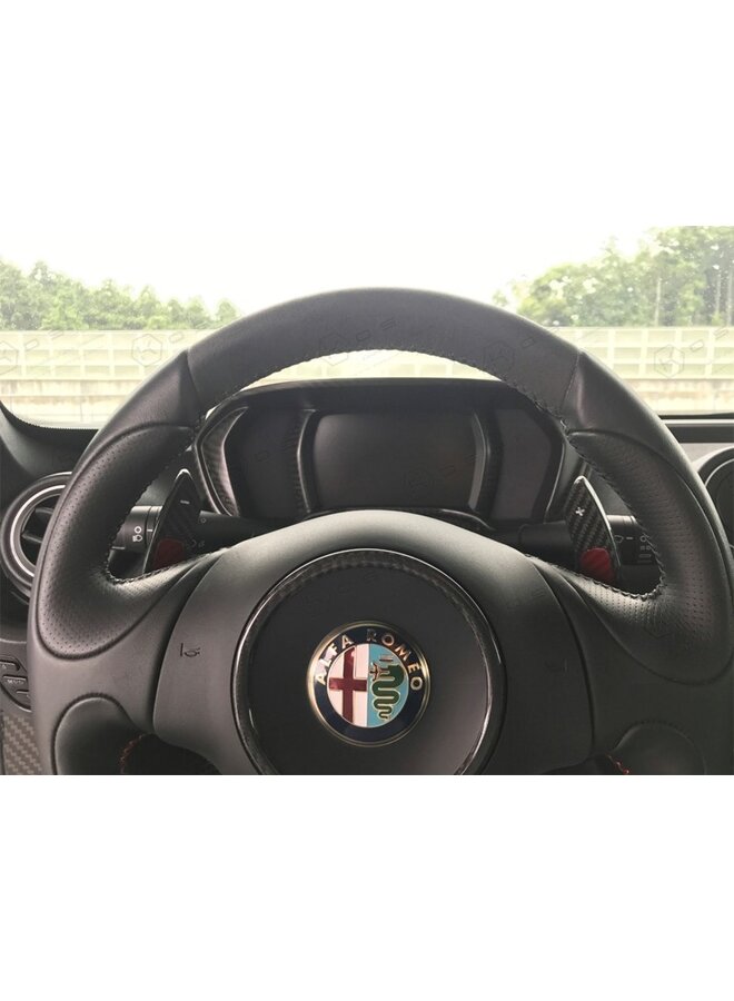Cadre de console d'instruments en fibre de carbone Alfa Romeo 4C