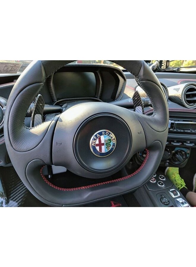 Palettes de changement de vitesse en fibre de carbone Alfa Romeo 4C