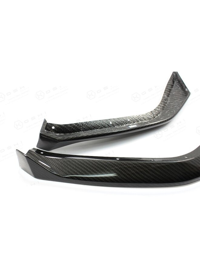 Alfa Romeo 4C Carbon Fiber Front Flaps Splitter Lips