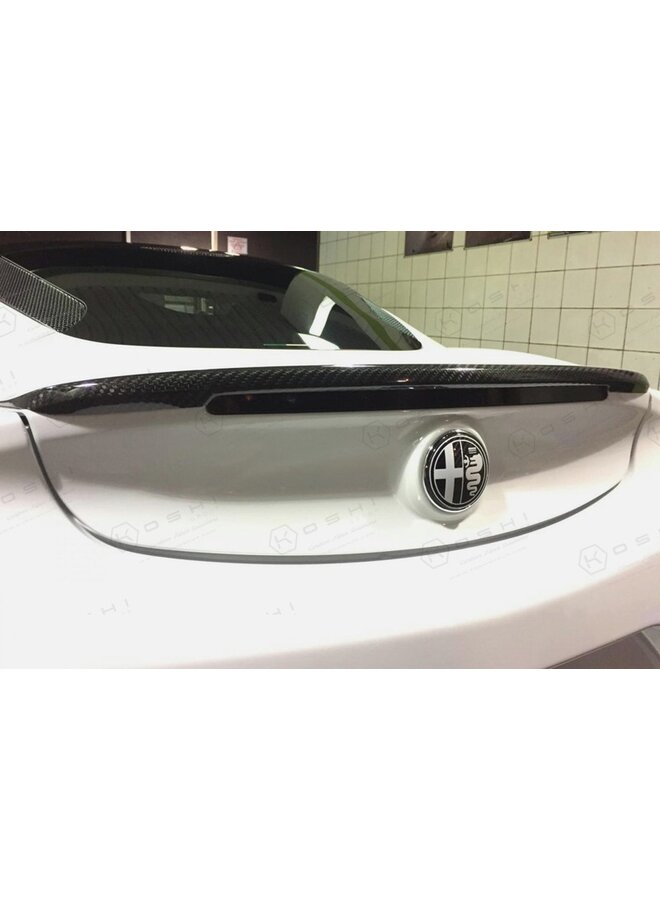 Alfa Romeo 4C Coupé Carbon Fiber Rear Spoiler