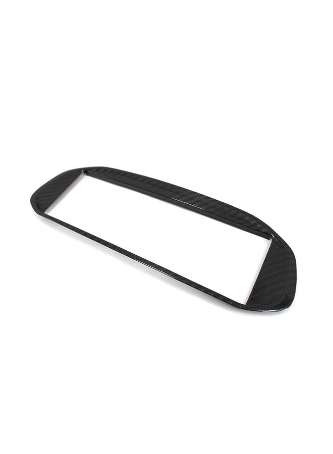 Moldura da tampa do rádio em fibra de carbono Alfa Romeo 4C