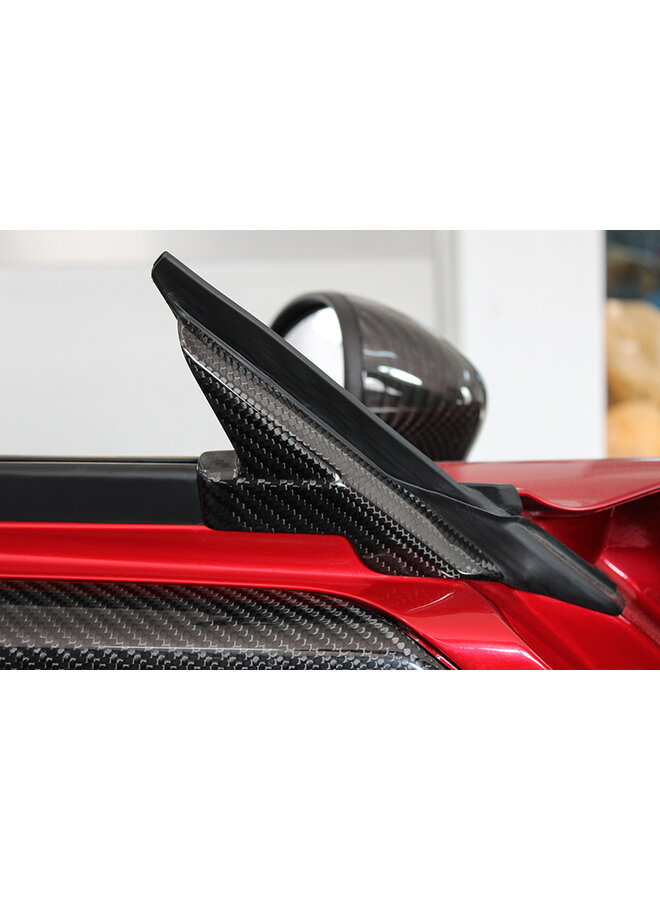 Alfa Romeo 4C interior door triangle cover