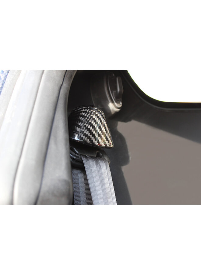 Alfa Romeo 4C Carbon Fiber Seat belt ring cover