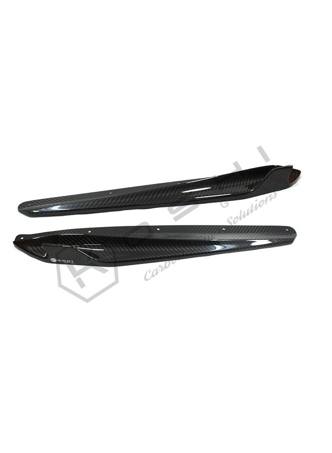 Jupes latérales d'aileron de requin en fibre de carbone Alfa Romeo 4C