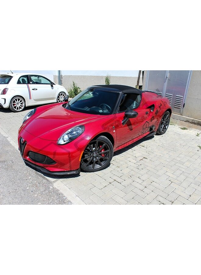 Alfa Romeo 4C Kohlefaser-Frontsplitterlippe