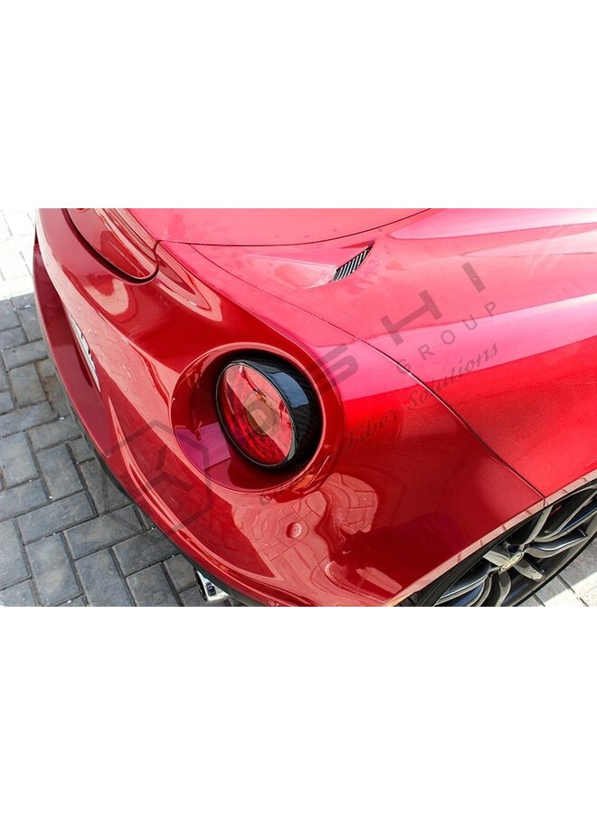 Telaio fanale posteriore Alfa Romeo 4C in fibra di carbonio