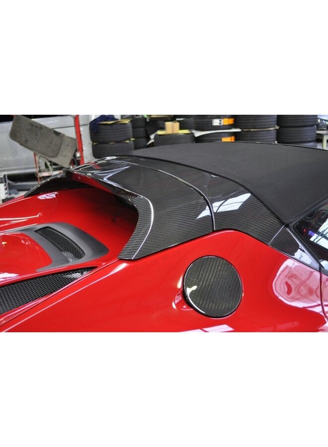 Coperchio del serbatoio in fibra di carbonio Alfa Romeo