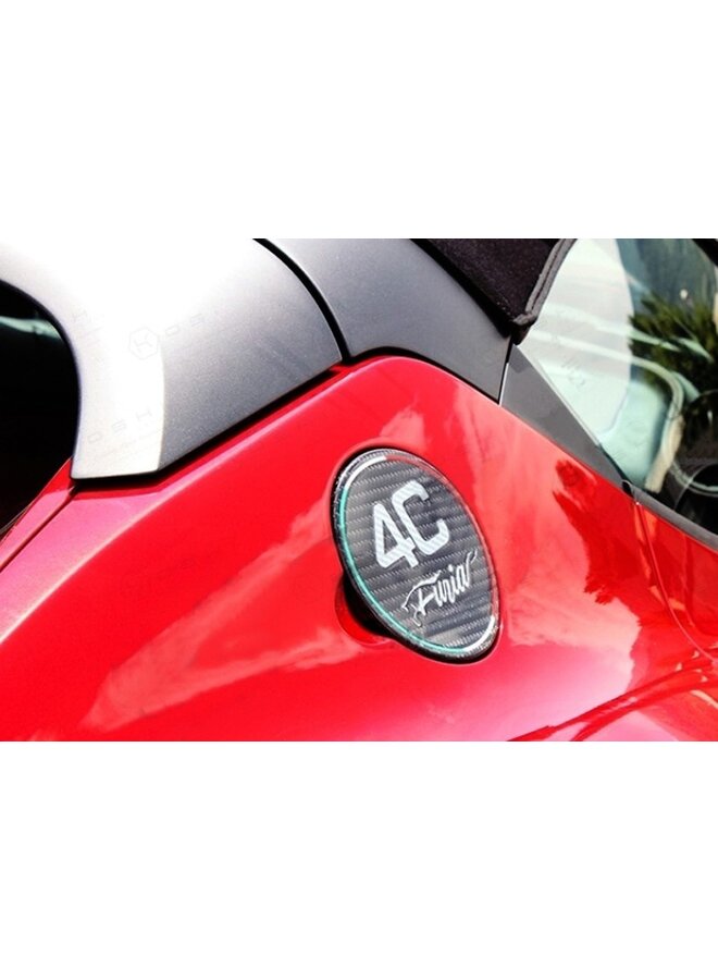 Coperchio del serbatoio in fibra di carbonio Alfa Romeo