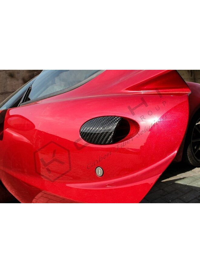 Maniglie per porte esterne in fibra di carbonio Alfa Romeo 4C