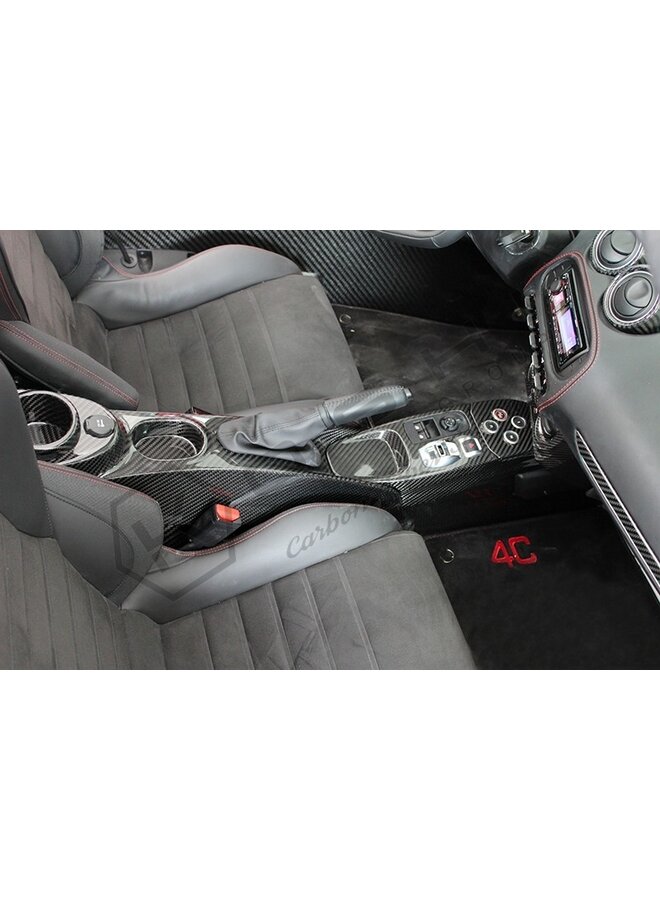 Alfa Romeo 4C Carbon Fiber Center Console Tunnel